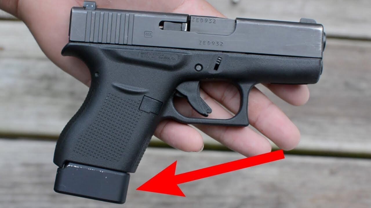 Glock 43 +2 Mag Extension by Taran Tactical