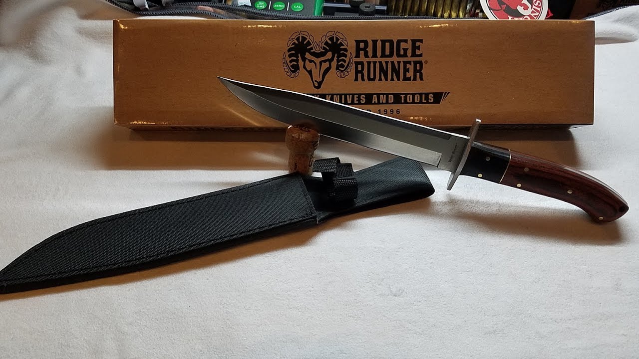 Tr137 Lazy Amarillo Skies Bowie Knife By Timber Rattler Unboxing