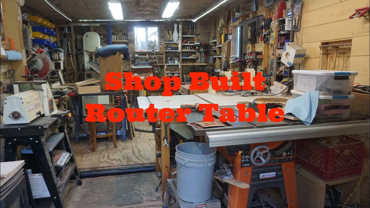 Shop Built Router Table, Littlewierdshop