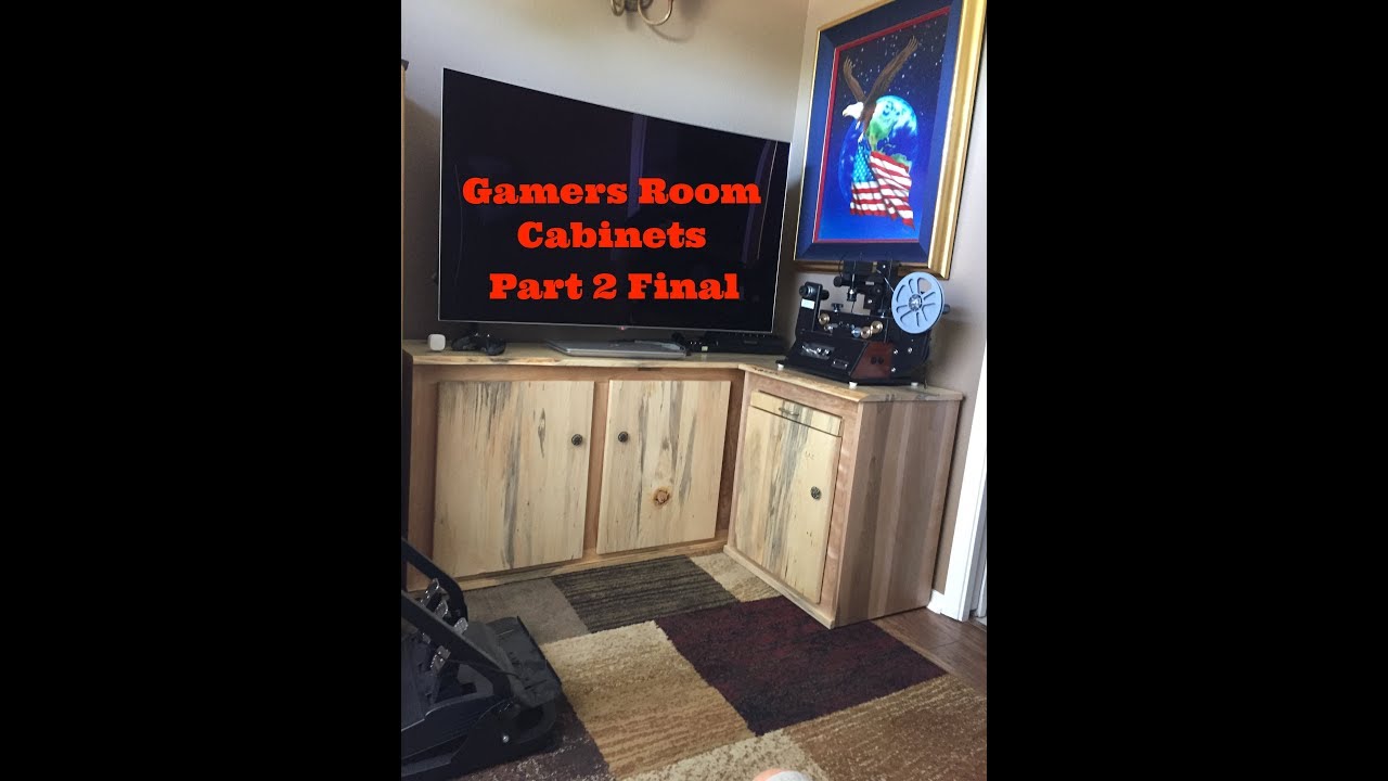 Gamer Room Cabinet Part 2, finish up! Littlewierdshop