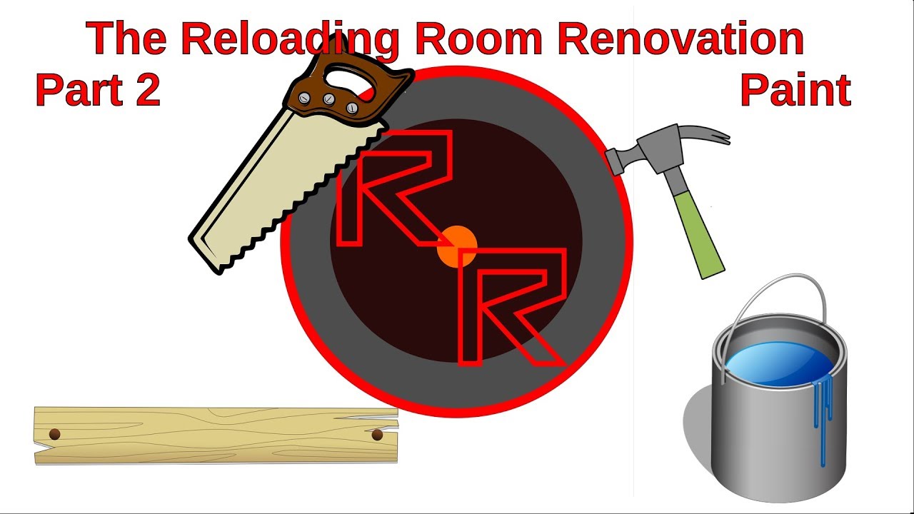 The Reloading Room Renovation Part 2 Paint