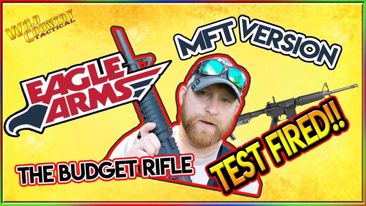 The Budget Rifle TEST 🔥....EAGLE ARMS AR 15 MFT VERSION by Armalite