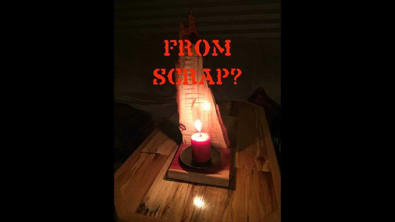 Quickie Scrap Candle Holder, Littlewierdshop