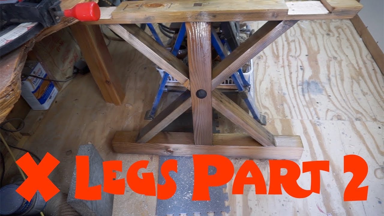 Homestead Farm Table X Legs, Part 2 final