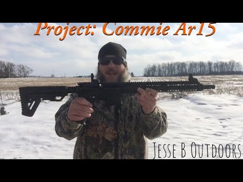 Project: Commie Ar15 (test fire)