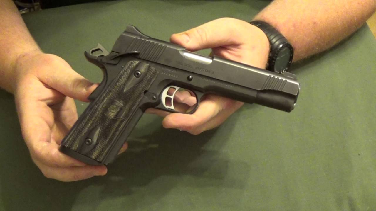 Features and brake down of the Kimber Tactical Custom ll.