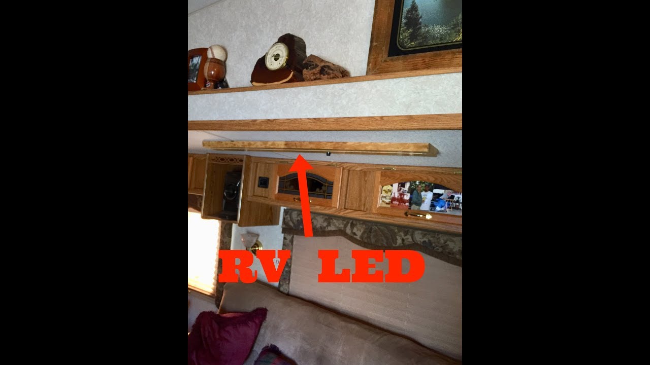 Live edge RV LED LIght, Littlewierdshop