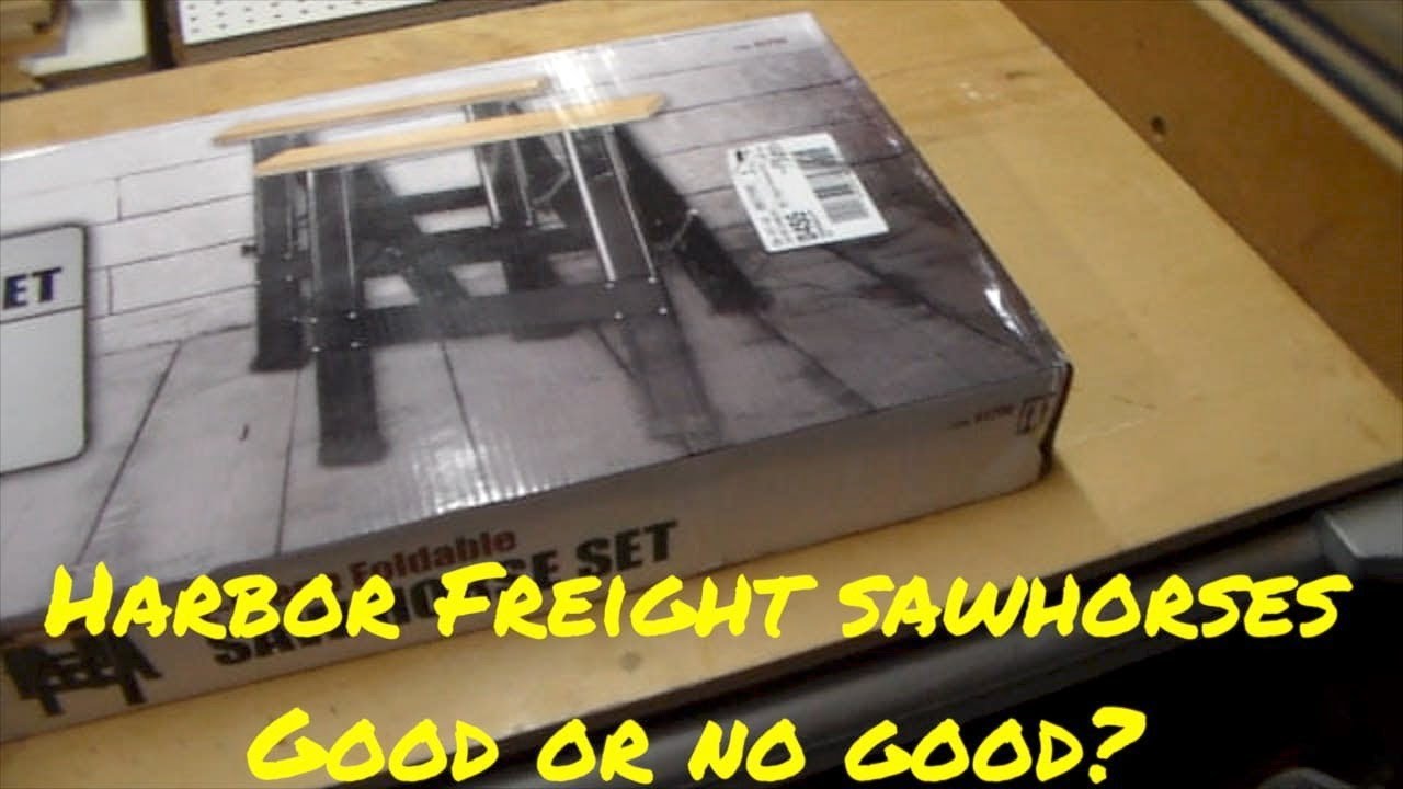 Harbor Freight Sawhorse Review - Go or No Go?