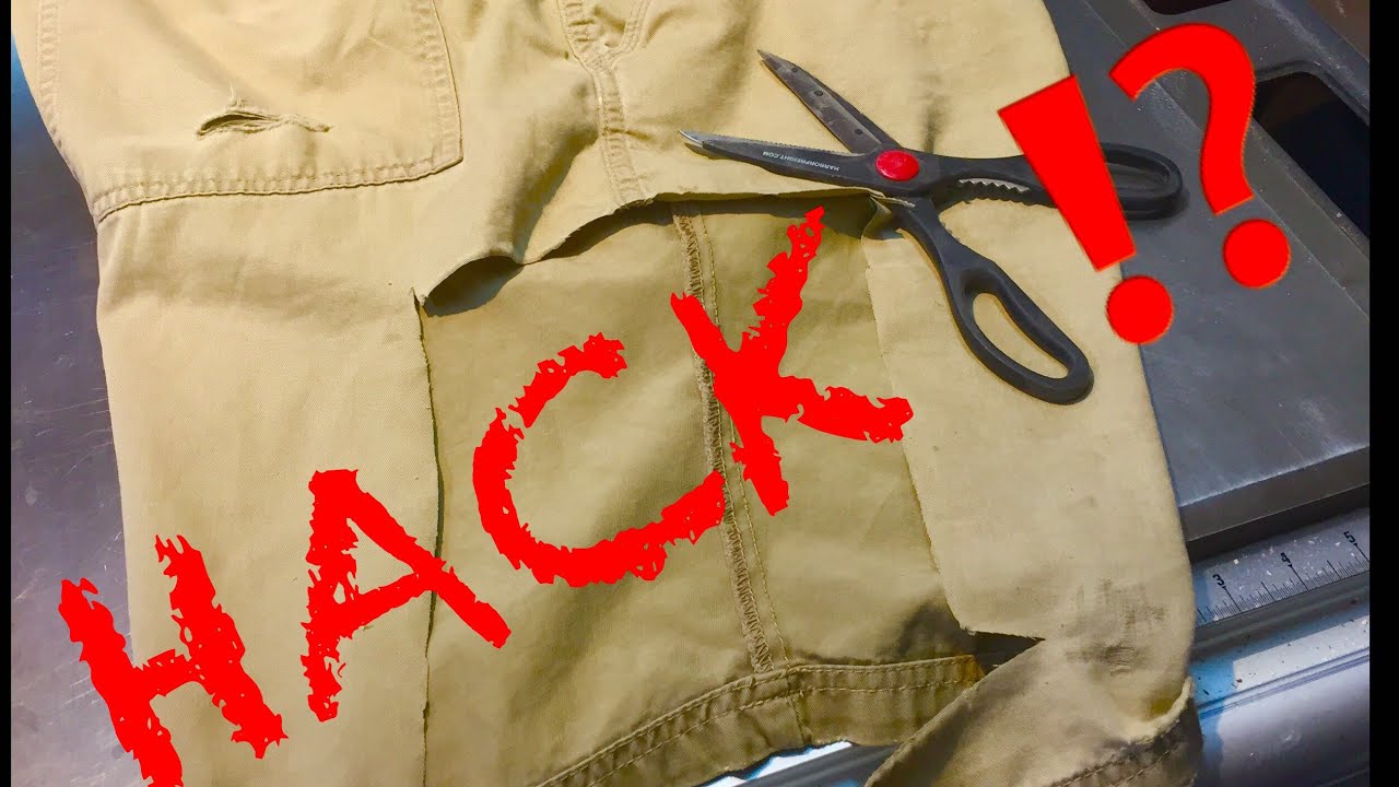HACK!!! Cargo Pants Pocket Hack