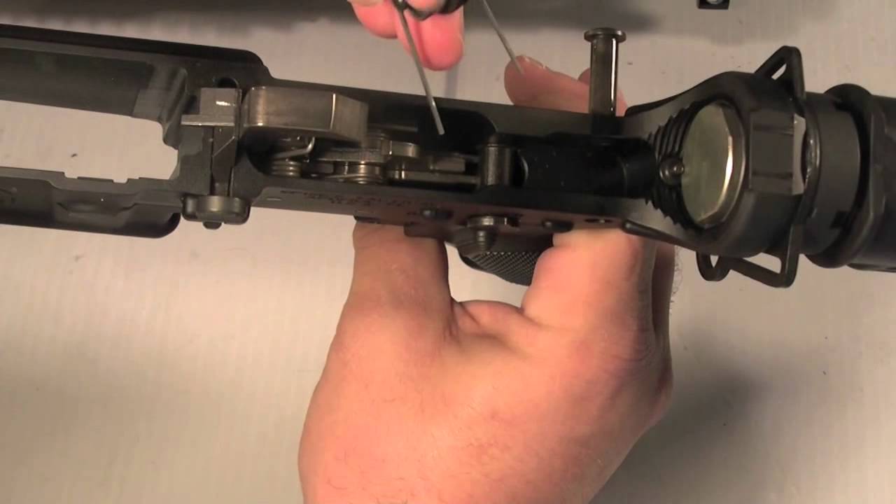 AR15 Trigger Install Spring Config