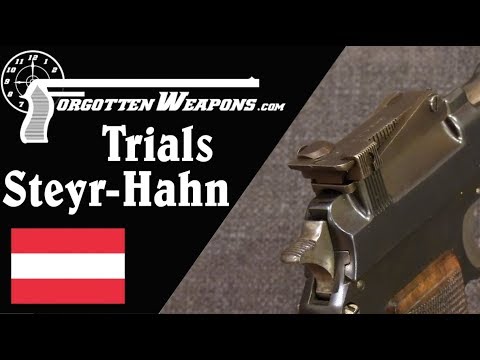 Unique Military Trials Steyr-Hahn M1911 Pistol