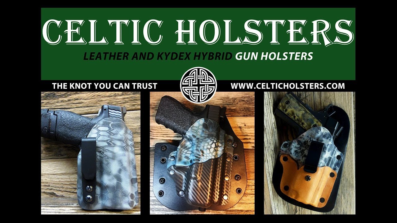 Getting fitted with a Celtic Holster
