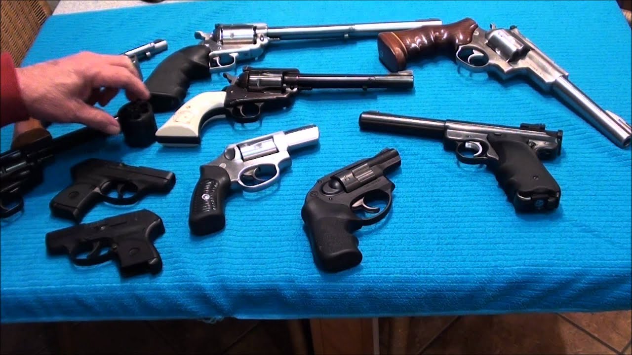 My Ruger Handgun Collection