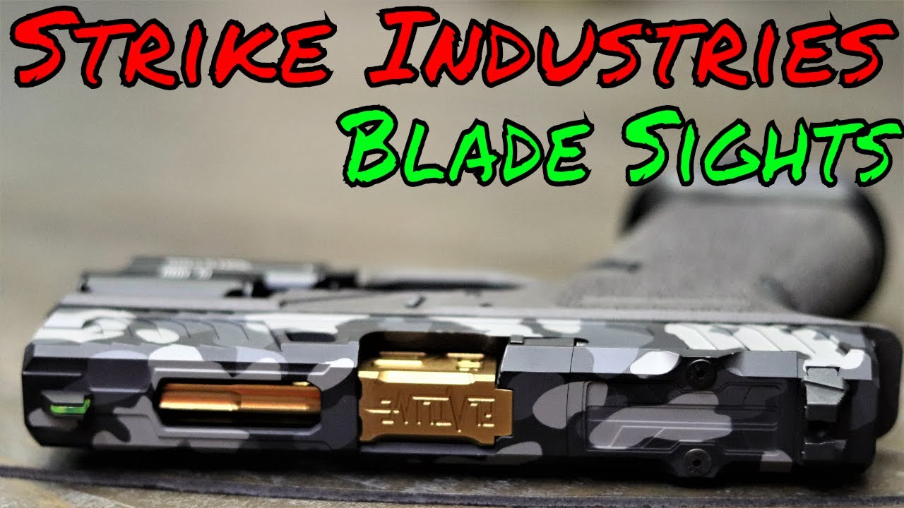 Strike Industries Fiber Optic Blade Sights