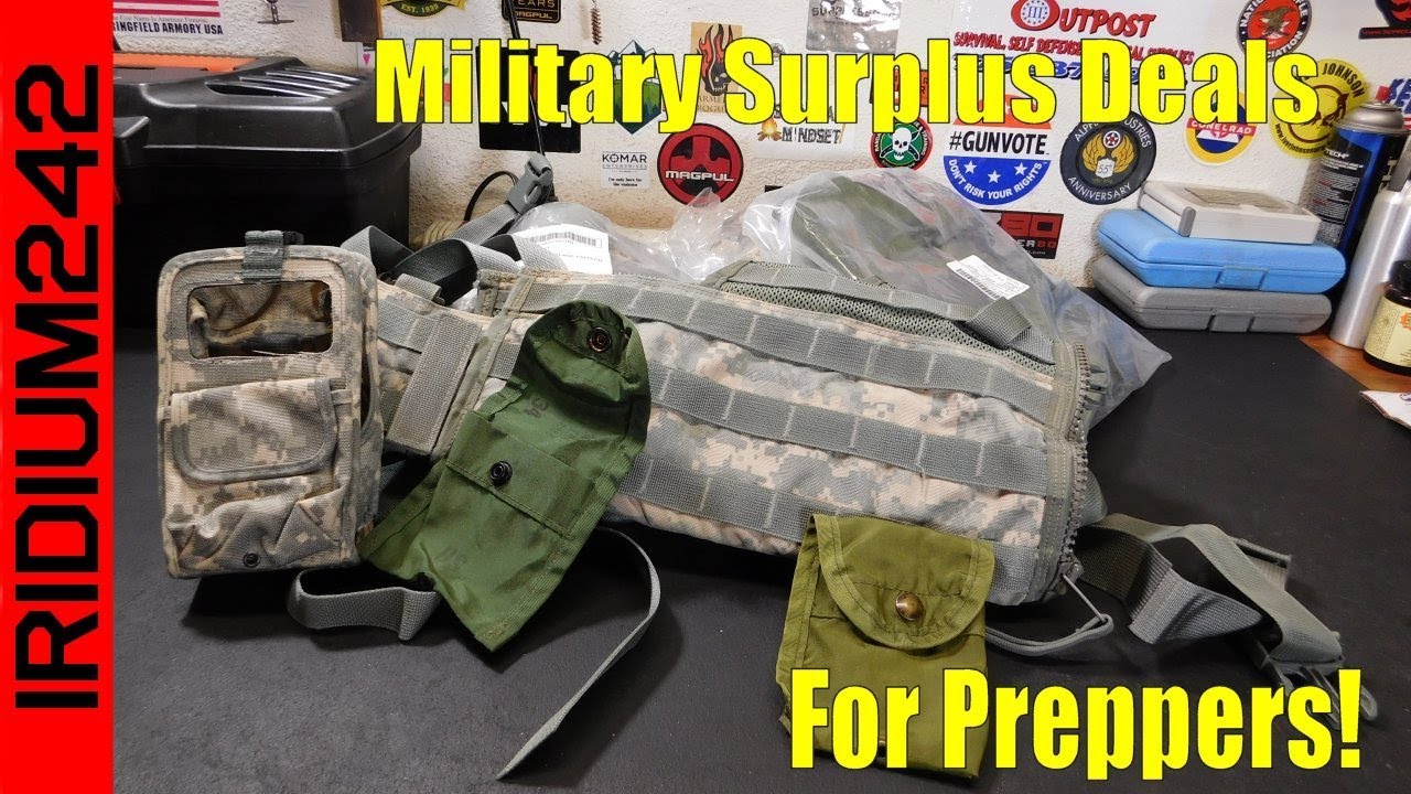 Prepper Deals From Military Surplus Stores!