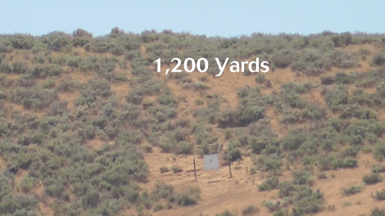 1,200 Yards - 28 Nosler - 3 Shot Group