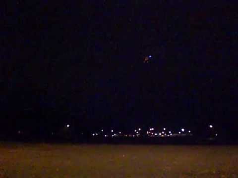 Double Horse 9116 4 channel RC Heli flying without training gear 1st time.