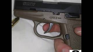 Sccy cpx2 9mm trigger job