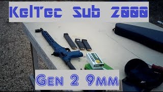Range Visit 001 - KelTec Sub2000 Gen 2 function and accuracy tests
