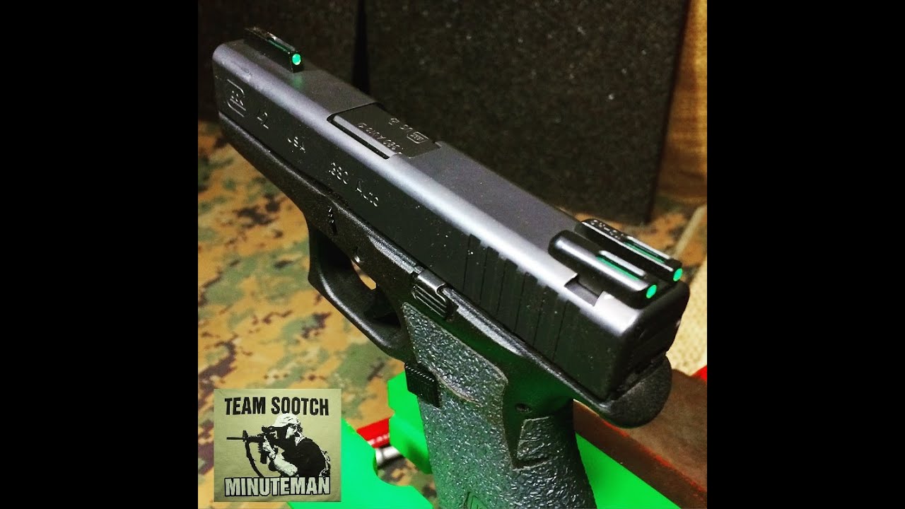 TruGlo TFX Tritium & Fiber Optic Sights for Glock