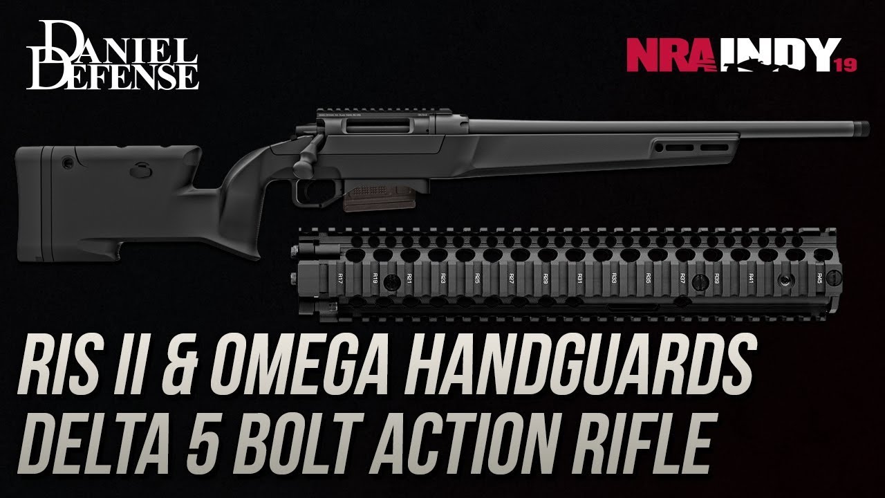 RIS II and Omega Handguards, Delta 5 Bolt Action Rifle - Daniel Defense