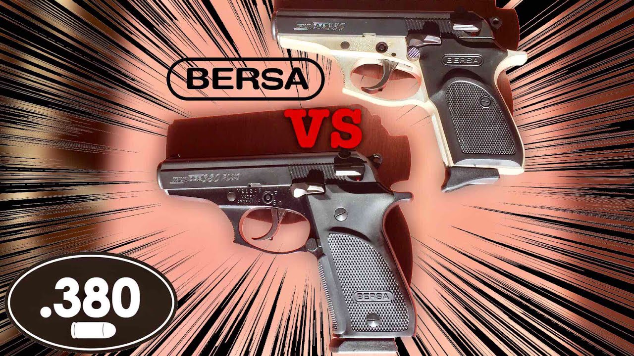 bersa thunder 380 plus,380,plus,handgun,vs,review,bersa thunder vs bersa th...