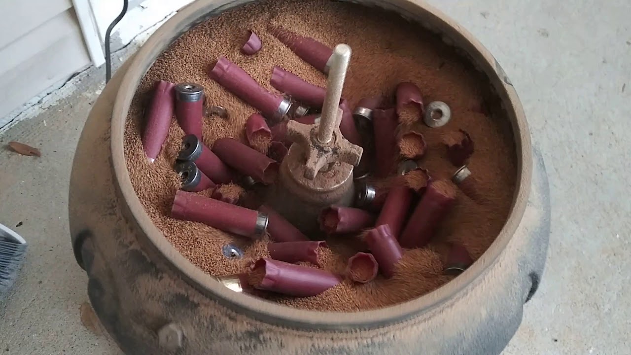 Shotgun shells in 18lb tumbler