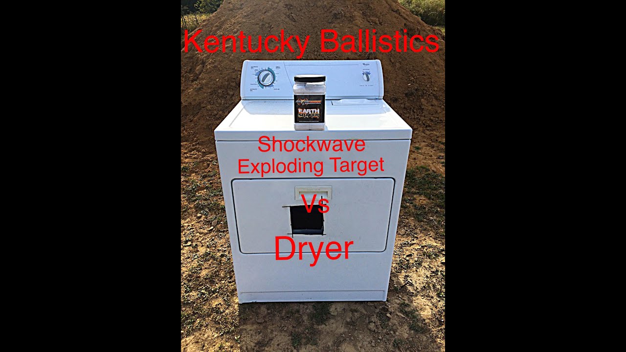 Shockwave Exploding Target Vs Dryer