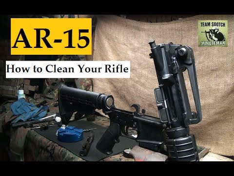 How to Clean the AR 15 / M4 Carbine