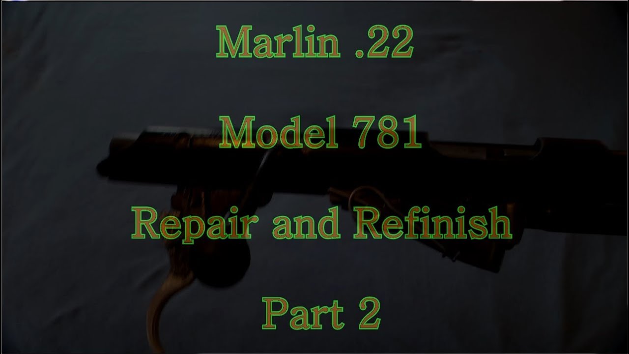 Repairing and Refinishing an Old Marlin .22 Rifle. Part 2 - Trigger/Safety Issues