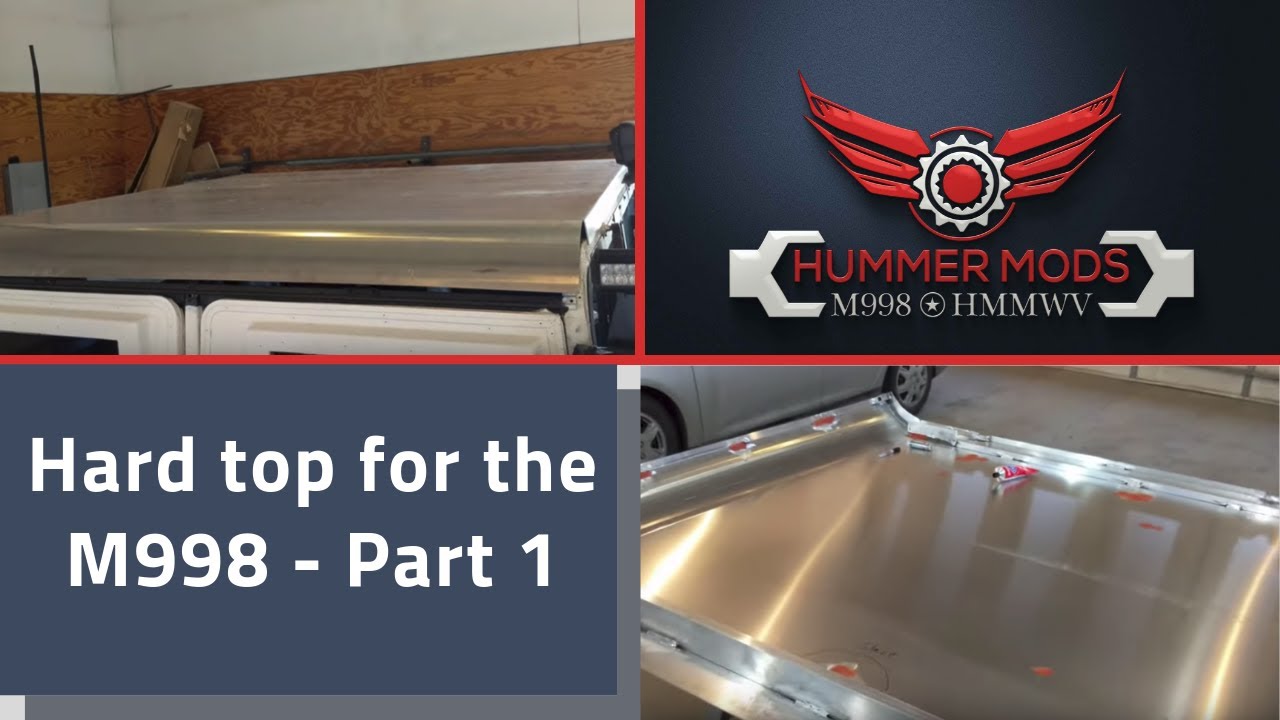 PART 1 - Gutters, Support, & Prep | Hard Top Modification for the M998, HMMWV, Hummer H1 , or Humvee