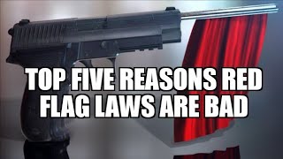 Red Flag Laws! TOP FIVE REASONS THEY ARE BAD!