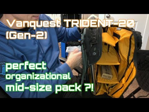 Vanquest Trident-20: Organization with two straps!
