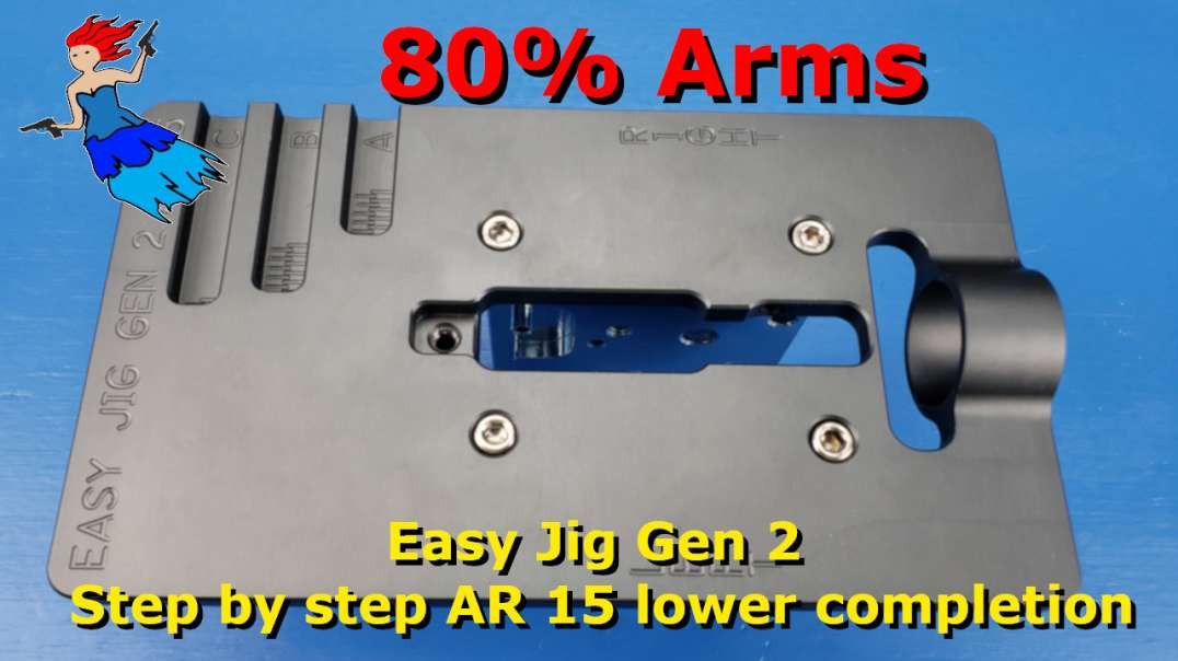 Our 80% Arms Easy Jig Gen 2 step by step AR 15 lower completion will show y...