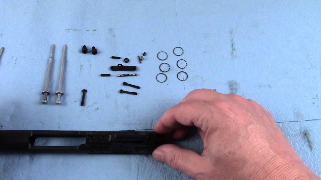 AR-15 Essential parts for the bolt carrier group