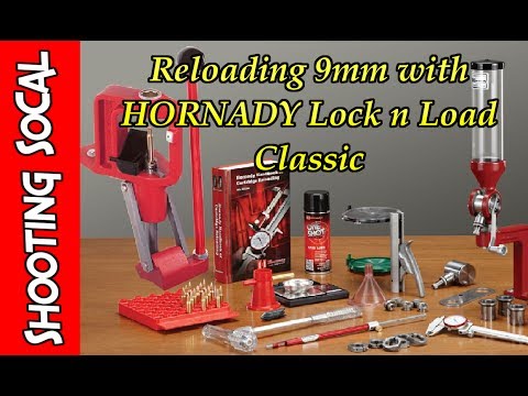 Reloading 9mm on Hornady Lock n Load Classic