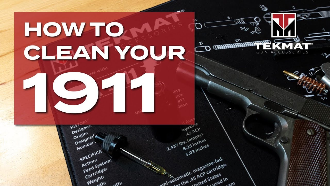 How to Clean an M1 Garand TekMat Basic Gun Cleaning