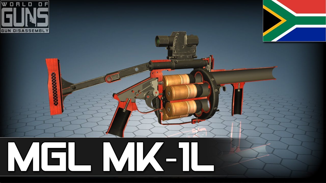 MGL MK1L grenade launcher function!
