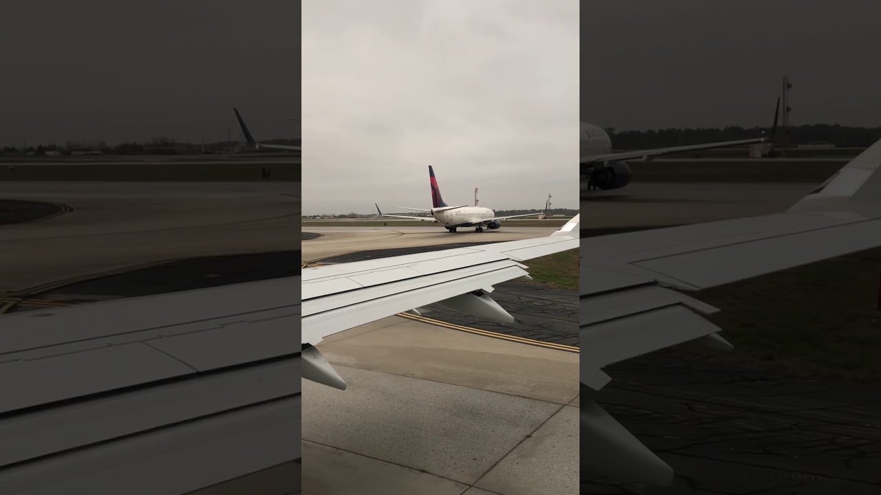 Taking off from Atlanta 3-27-18