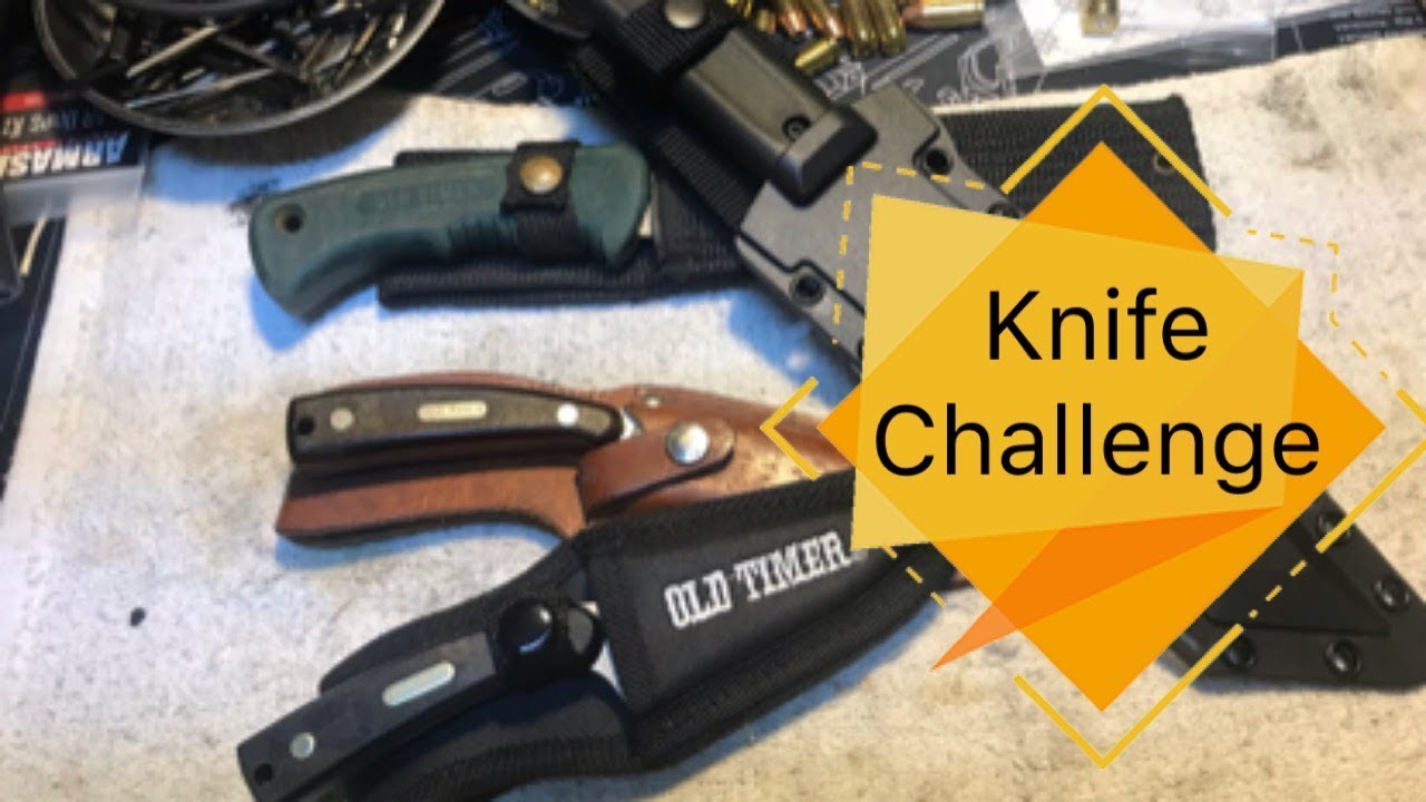 Full Tang Knife Challenge by ( Young and Tactical)