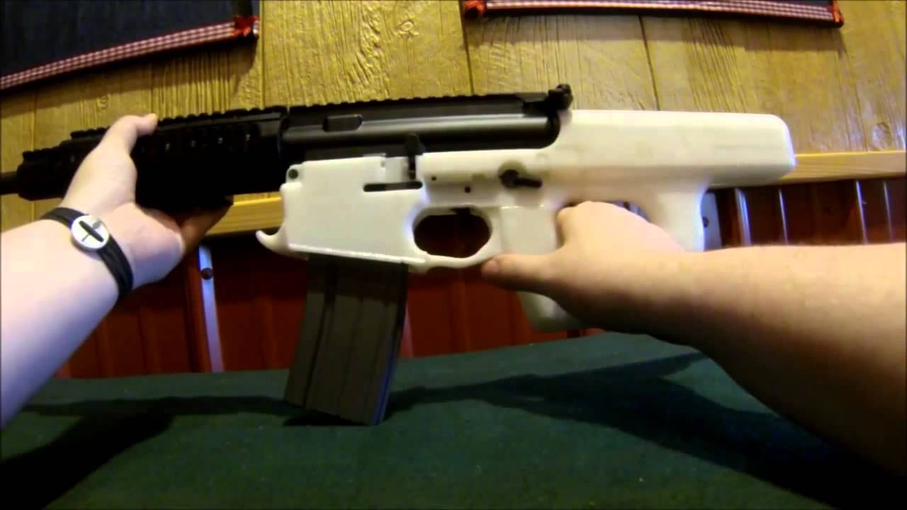 FOSSCAD  Charon v0 2b AR 15 Pistol and Test Fire