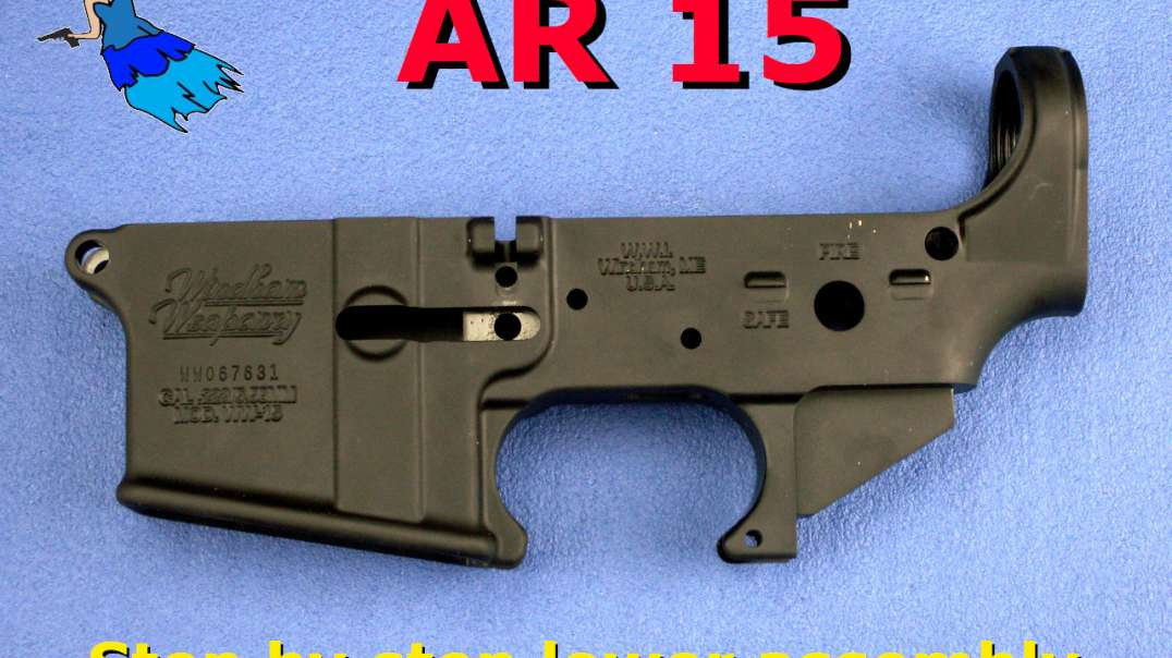 AR 15 lower receiver assembly
