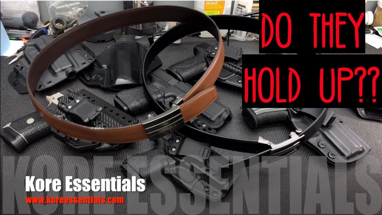 DO THEY HOLD UP?? Kore Essentials Belts - 1 Year Later!