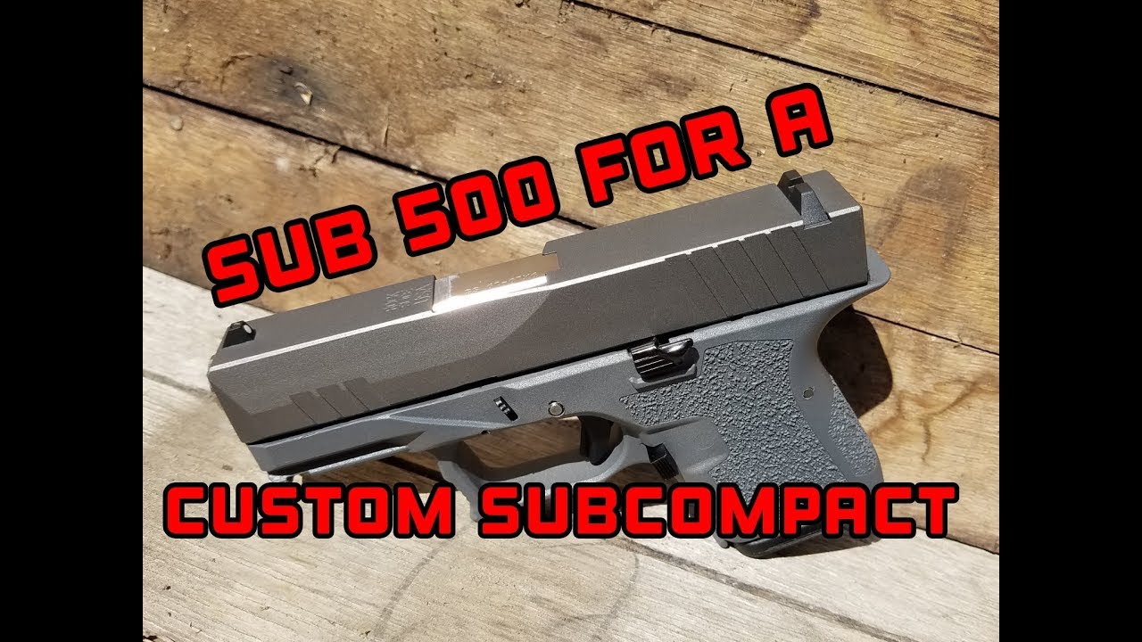 Polymer80 G26 Glock26 build, pf940sc  range and review Rock Slide USA, Lone Wolf Dist,