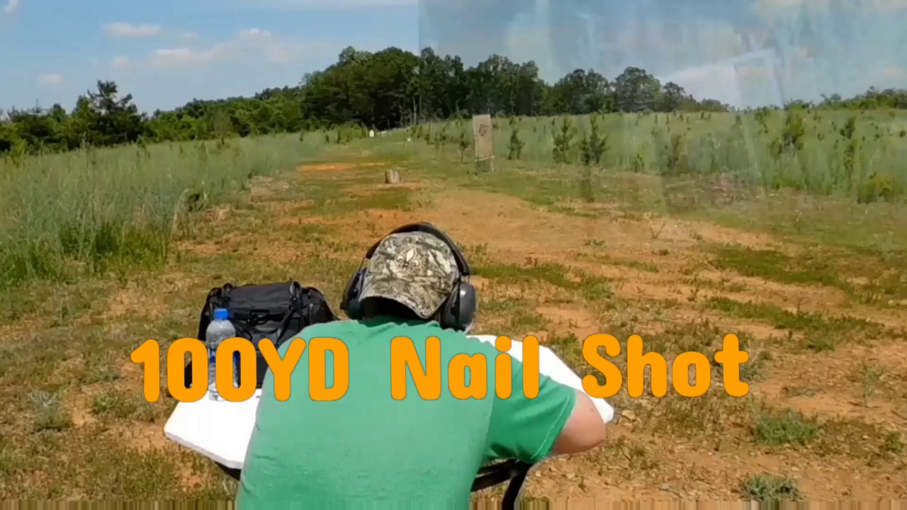 Shooting Nail At 100 Yards With Remington 700 5R