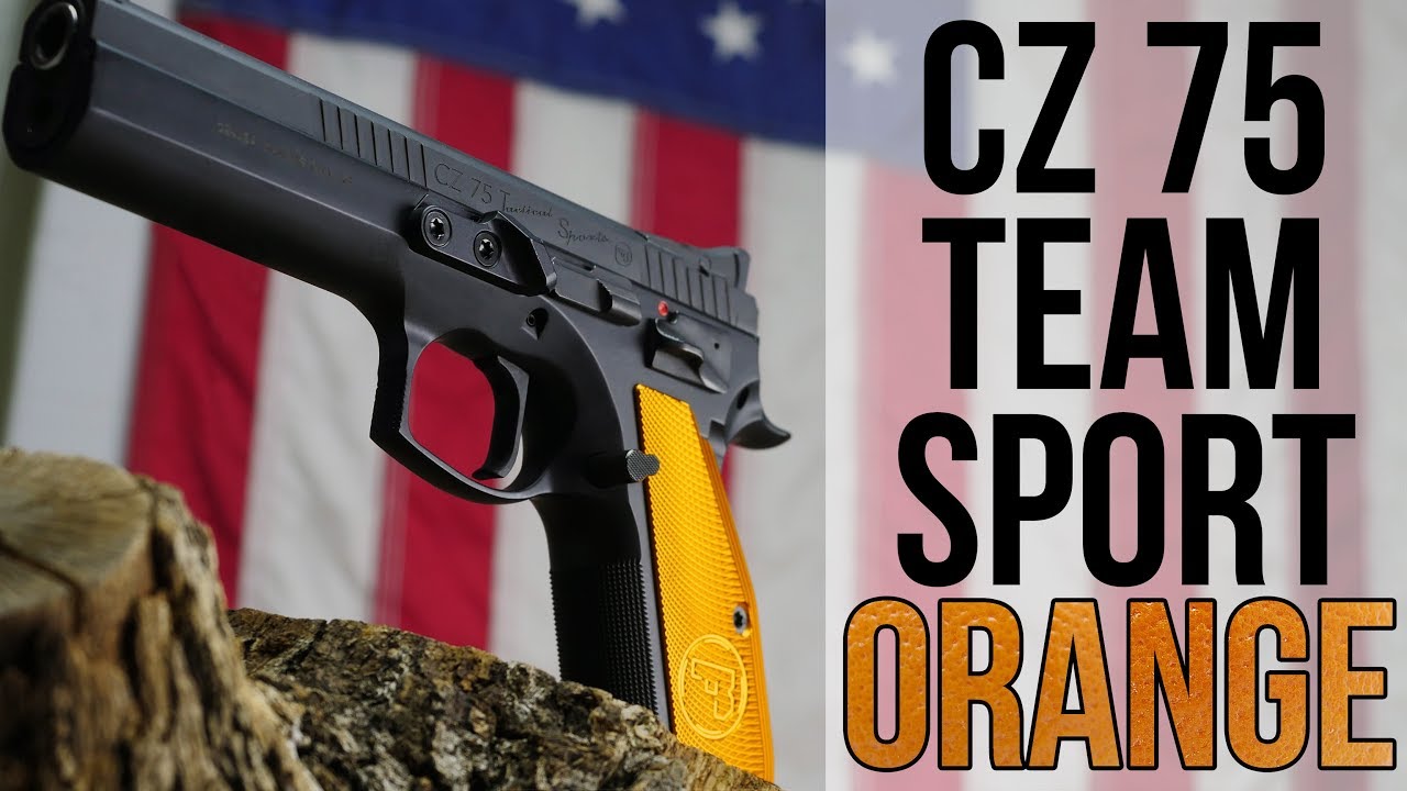 CZ 75 Tactical Sport Orange AKA The TS Orange or CZ TSO