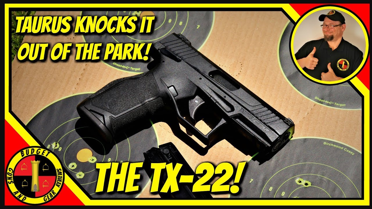 Taurus Tx22 22lr Review- Neutered Youtube Version