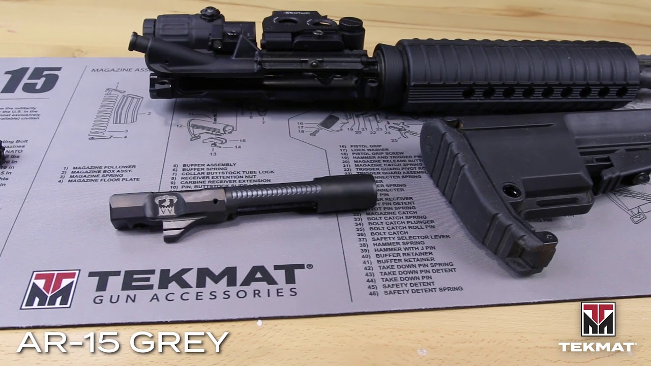 TekMat Original AR-15 Grey Gun Cleaning Mat | Product Shorts