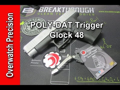 Overwatch Precision Poly DAT Trigger for Glock 48
