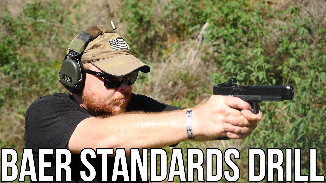 Baer Standards Drill With Glock 34 Gen 5 and Shield RMS